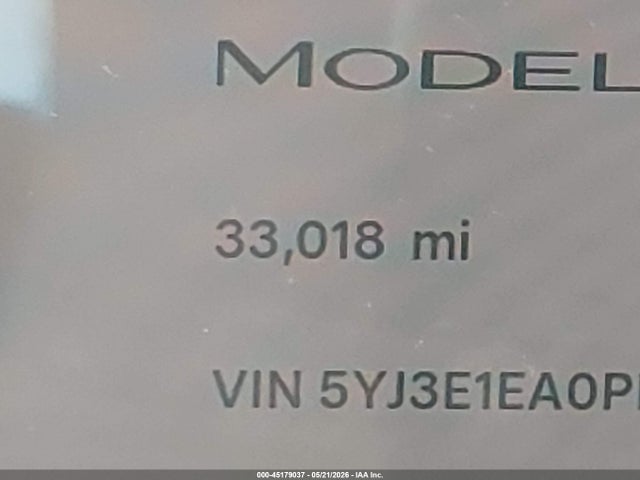 Продажа на аукционе авто 2023 Tesla Model 3 Rear-wheel Drive, vin: 5YJ3E1EA0PF641781, номер лота: 45179037