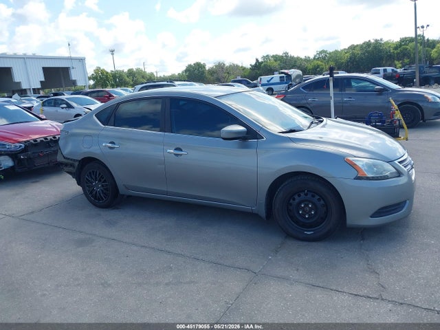 2013 Nissan Sentra Sv მანქანა იყიდება აუქციონზე, vin: 3N1AB7AP5DL751870, აუქციონის ნომერი: 45179055