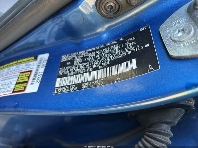 Aukcja sprzedaży 2008 Toyota Tundra Sr5 5.7l V8, vin: 5TBBV54138S491630, numer aukcji: 45179057