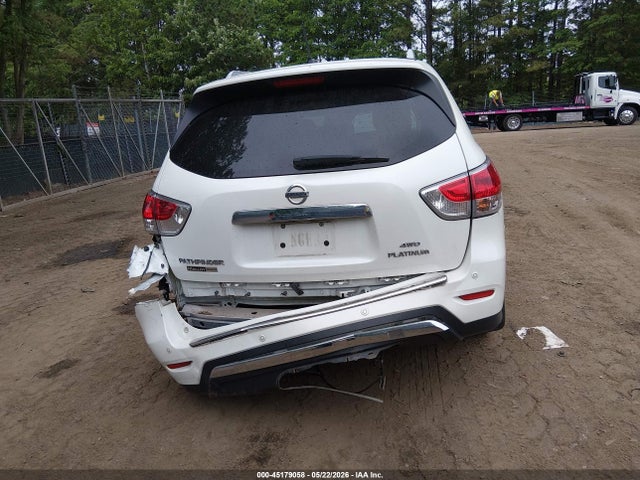 Aukcja sprzedaży 2016 Nissan Pathfinder Platinum, vin: 5N1AR2MM7GC649849, numer aukcji: 45179058