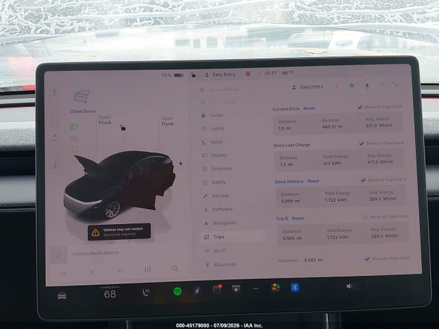 Продажа на аукционе авто 2026 Tesla Model Y All-wheel Drive/long Range Launch Series/premium All-wheel Drive, vin: 7SAYGDEE9TA390998, номер лота: 45179080