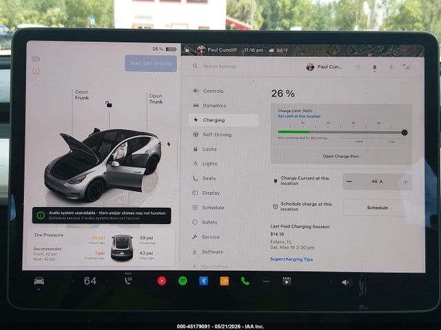 Продажа на аукционе авто 2024 Tesla Model Y Performance Dual Motor All-wheel Drive, vin: 7SAYGDEF4RF029389, номер лота: 45179091