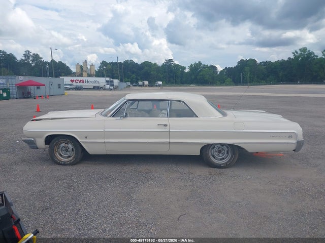 45179192 :رقم المزاد ، 41847J309955 vin ، 1964 Chevrolet Impala مزاد بيع