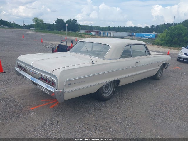45179192 :رقم المزاد ، 41847J309955 vin ، 1964 Chevrolet Impala مزاد بيع