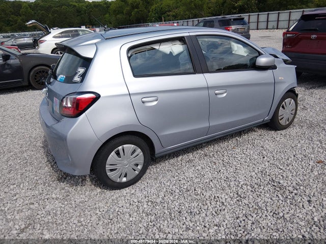 2024 Mitsubishi Mirage Es მანქანა იყიდება აუქციონზე, vin: ML32AUHJ4RH003303, აუქციონის ნომერი: 45179454