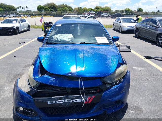2014 Dodge Dart Sxt მანქანა იყიდება აუქციონზე, vin: 1C3CDFBB6ED823765, აუქციონის ნომერი: 45179595