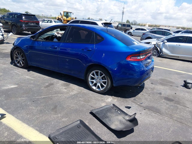 2014 Dodge Dart Sxt მანქანა იყიდება აუქციონზე, vin: 1C3CDFBB6ED823765, აუქციონის ნომერი: 45179595