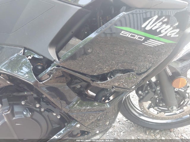 45179659 :رقم المزاد ، ML5EXGG15RDA22670 vin ، 2024 Kawasaki Ex500 مزاد بيع
