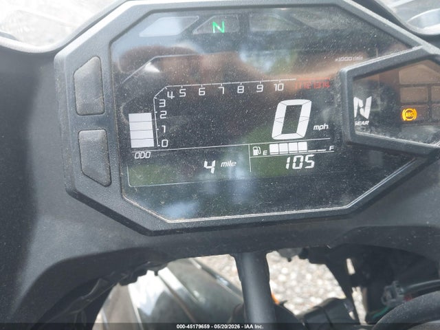 45179659 :رقم المزاد ، ML5EXGG15RDA22670 vin ، 2024 Kawasaki Ex500 مزاد بيع