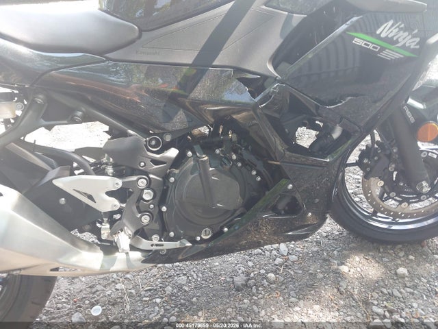 45179659 :رقم المزاد ، ML5EXGG15RDA22670 vin ، 2024 Kawasaki Ex500 مزاد بيع