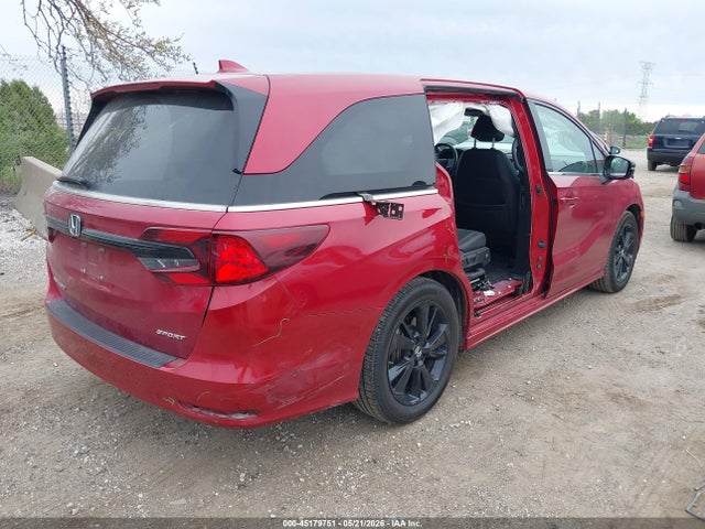 2024 Honda Odyssey Sport მანქანა იყიდება აუქციონზე, vin: 5FNRL6H76RB026149, აუქციონის ნომერი: 45179751