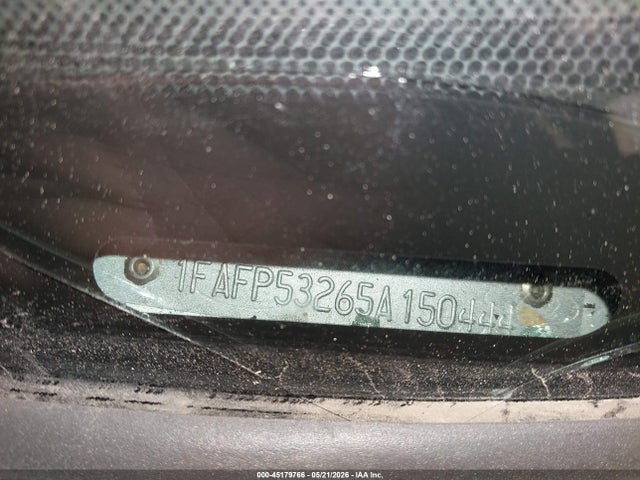 2005 Ford Taurus Se მანქანა იყიდება აუქციონზე, vin: 1FAFP53265A150444, აუქციონის ნომერი: 45179766