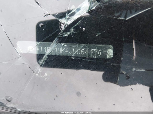 45179803 :رقم المزاد ، 4T1B11HK4JU064128 vin ، 2018 Toyota Camry Le مزاد بيع