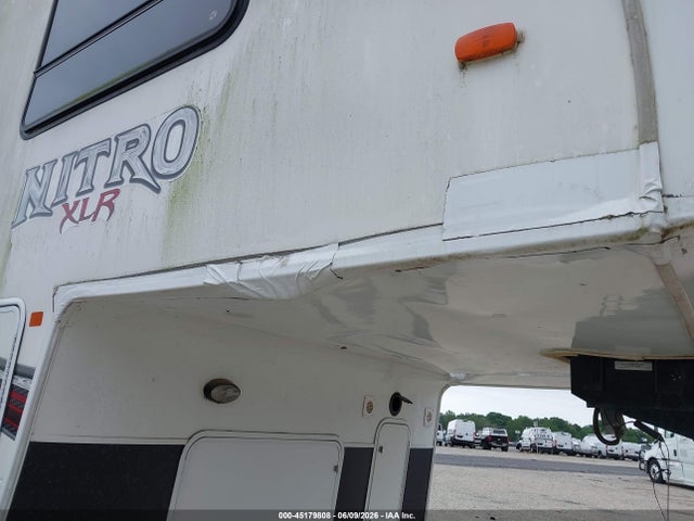 2013 Forest River Nitro Xlr 38dbq5 Toy Hauler 5th Whl Travel Trailer მანქანა იყიდება აუქციონზე, vin: 4X4FXLP30DM600405, აუქციონის ნომერი: 45179808