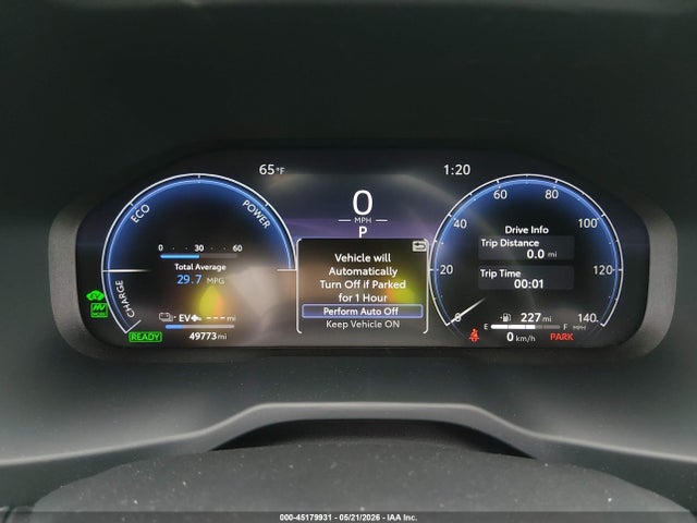 45179931 :رقم المزاد ، JTMEB3FV7SD247936 vin ، 2025 Toyota Rav4 Plug-in Hybrid Xse مزاد بيع