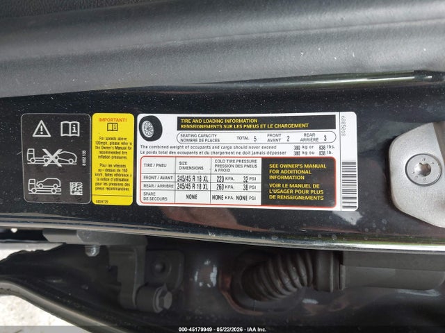 45179949 :رقم المزاد ، WBAJD1C58JG474869 vin ، 2018 Bmw 540d Xdrive مزاد بيع
