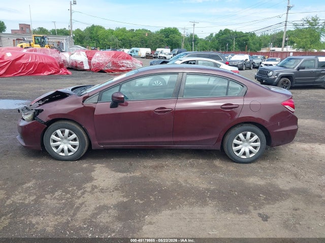 Aukcja sprzedaży 2015 Honda Civic Lx, vin: 19XFB2F58FE253179, numer aukcji: 45179985