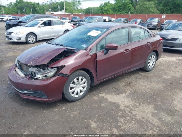 Aukcja sprzedaży 2015 Honda Civic Lx, vin: 19XFB2F58FE253179, numer aukcji: 45179985