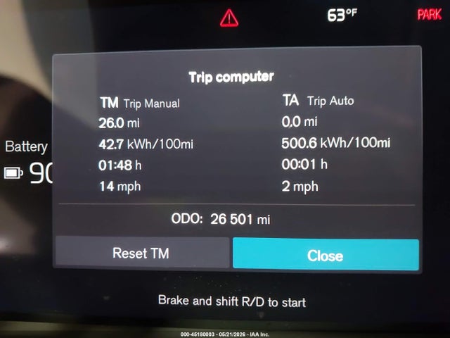 Продажа на аукционе авто 2022 Volvo Xc40 Recharge Pure Electric P8 Twin Ultimate, vin: YV4ED3UB7N2700341, номер лота: 45180003