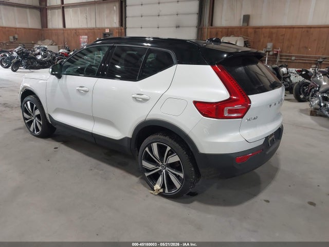 Продажа на аукционе авто 2022 Volvo Xc40 Recharge Pure Electric P8 Twin Ultimate, vin: YV4ED3UB7N2700341, номер лота: 45180003