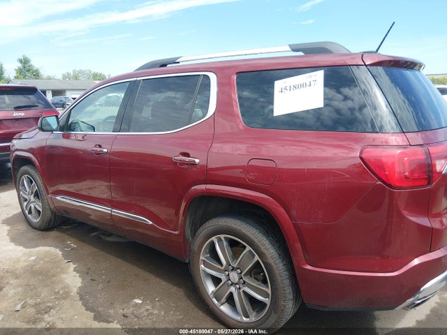 2017 Gmc Acadia Denali მანქანა იყიდება აუქციონზე, vin: 1GKKNXLS6HZ135415, აუქციონის ნომერი: 45180047