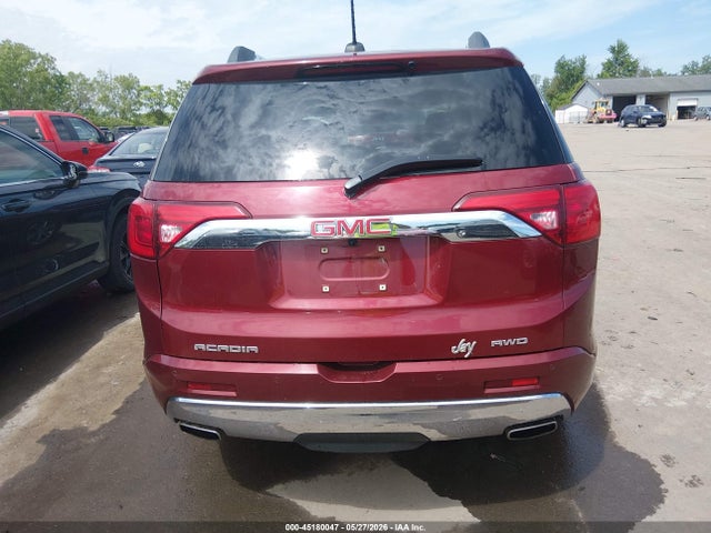 2017 Gmc Acadia Denali მანქანა იყიდება აუქციონზე, vin: 1GKKNXLS6HZ135415, აუქციონის ნომერი: 45180047