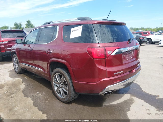 2017 Gmc Acadia Denali მანქანა იყიდება აუქციონზე, vin: 1GKKNXLS6HZ135415, აუქციონის ნომერი: 45180047