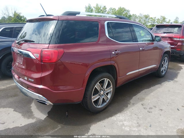 2017 Gmc Acadia Denali მანქანა იყიდება აუქციონზე, vin: 1GKKNXLS6HZ135415, აუქციონის ნომერი: 45180047