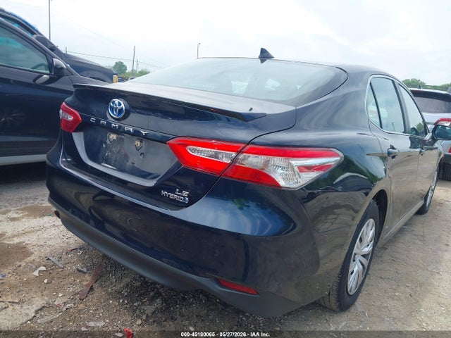 Продаж на аукціоні авто 2020 Toyota Camry Le Hybrid, vin: 4T1C31AK2LU519621, номер лоту: 45180065