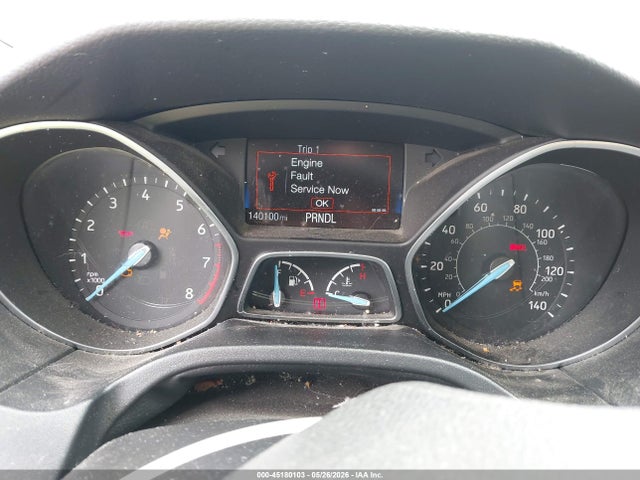 2018 Ford Focus S მანქანა იყიდება აუქციონზე, vin: 1FADP3E25JL285017, აუქციონის ნომერი: 45180103
