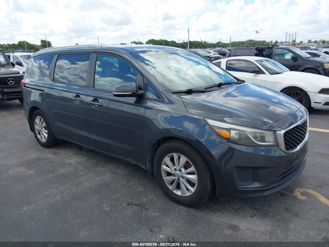 Продажа на аукционе авто 2017 Kia Sedona Lx, vin: KNDMB5C17H6322740, номер лота: 45180236