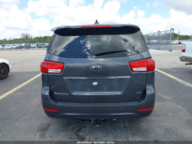 2017 Kia Sedona Lx მანქანა იყიდება აუქციონზე, vin: KNDMB5C17H6322740, აუქციონის ნომერი: 45180236