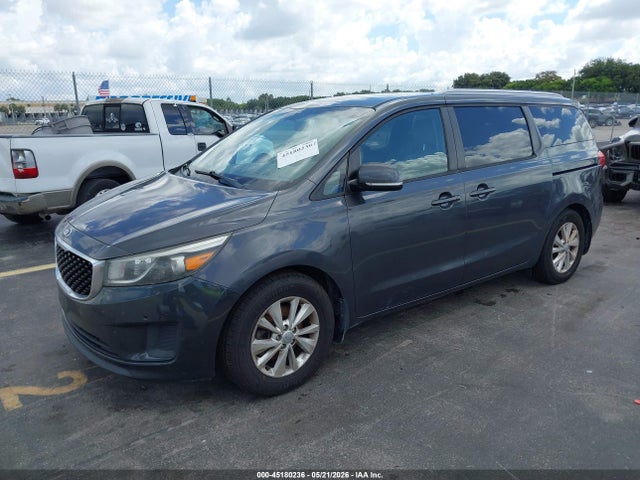 2017 Kia Sedona Lx მანქანა იყიდება აუქციონზე, vin: KNDMB5C17H6322740, აუქციონის ნომერი: 45180236
