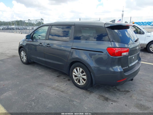 2017 Kia Sedona Lx მანქანა იყიდება აუქციონზე, vin: KNDMB5C17H6322740, აუქციონის ნომერი: 45180236