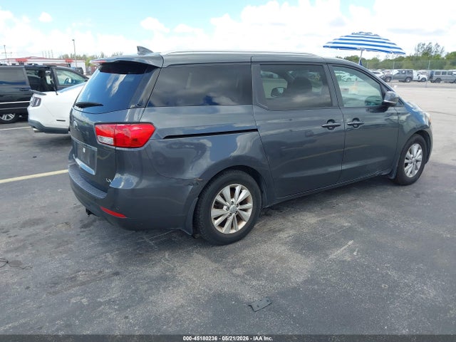 2017 Kia Sedona Lx მანქანა იყიდება აუქციონზე, vin: KNDMB5C17H6322740, აუქციონის ნომერი: 45180236