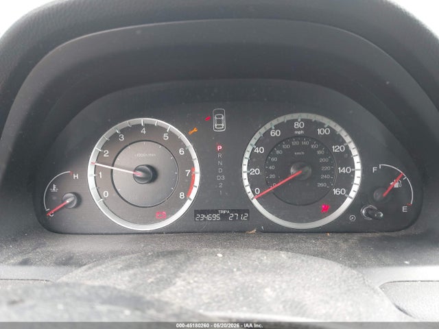 45180260 :رقم المزاد ، 1HGCP26359A171891 vin ، 2009 Honda Accord 2.4 Lx مزاد بيع
