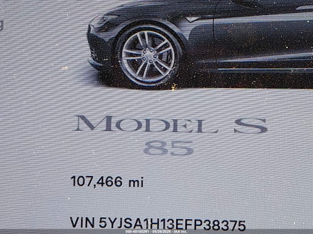 Tesla Model S P85 2014 5YJSA1H13EFP38375 Image 7