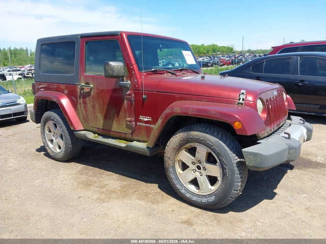 45180266 :رقم المزاد ، 1J4FA54189L782111 vin ، 2009 Jeep Wrangler Sahara مزاد بيع