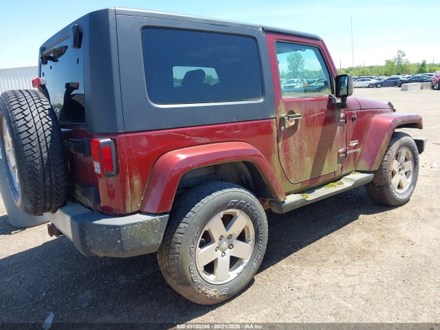 45180266 :رقم المزاد ، 1J4FA54189L782111 vin ، 2009 Jeep Wrangler Sahara مزاد بيع