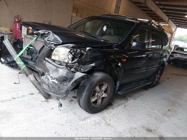 45180374 :رقم المزاد ، 5FNYF28757B007083 vin ، 2007 Honda Pilot Ex-l مزاد بيع