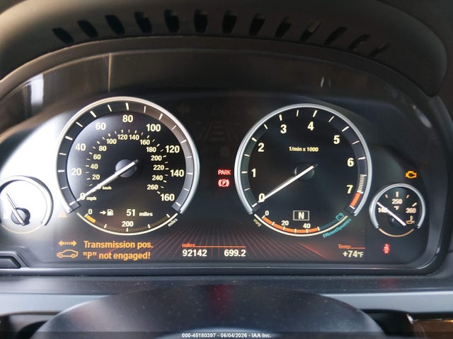 Aukcja sprzedaży 2011 Bmw 750i, vin: WBAKA8C50BCY37356, numer aukcji: 45180397