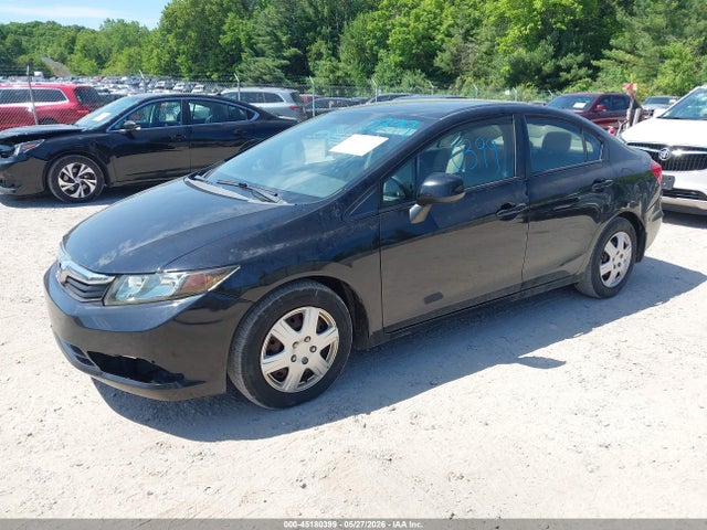 Aukcja sprzedaży 2012 Honda Civic Lx, vin: 19XFB2F52CE025528, numer aukcji: 45180399