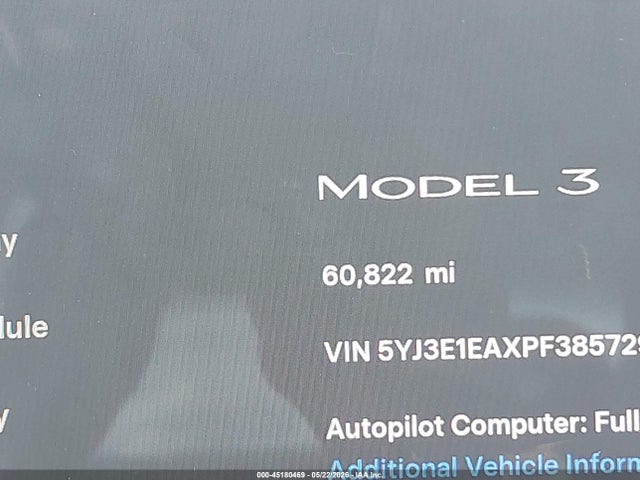 Tesla Model 3 Rear-wheel Drive 2023 5YJ3E1EAXPF385729 Image 14