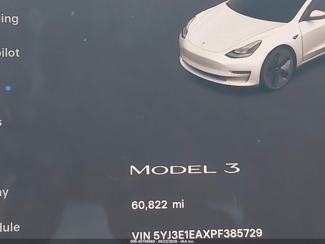 Tesla Model 3 Rear-wheel Drive 2023 5YJ3E1EAXPF385729 Image 7