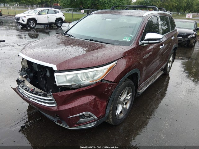 Продажа на аукционе авто 2016 Toyota Highlander Limited V6, vin: 5TDDKRFH4GS285273, номер лота: 45180470