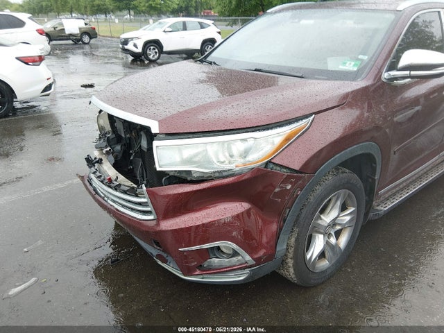 Продажа на аукционе авто 2016 Toyota Highlander Limited V6, vin: 5TDDKRFH4GS285273, номер лота: 45180470