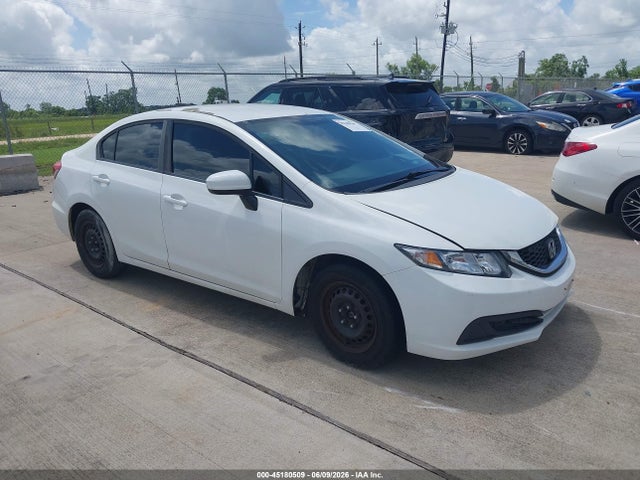 Honda Civic Lx 2014 19XFB2F51EE014460 Image 1