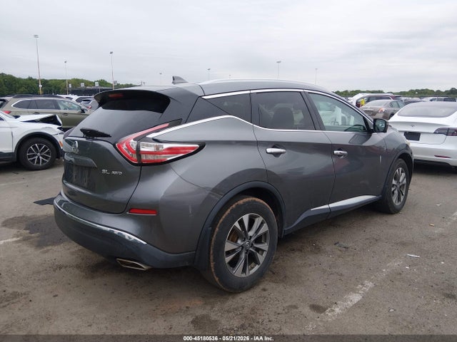 Продажа на аукционе авто 2016 Nissan Murano Sl, vin: 5N1AZ2MHXGN171885, номер лота: 45180536