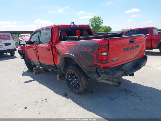 Продаж на аукціоні авто 2025 Ram 1500 Rebel  4x4 5'7 Box, vin: 1C6SRFLP4SN761086, номер лоту: 45180570