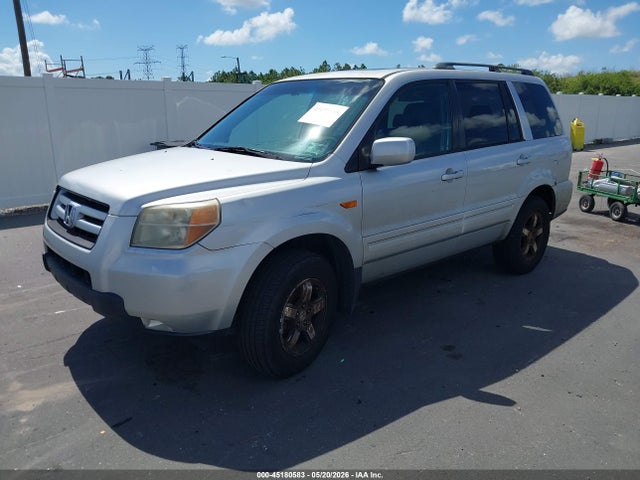 2007 Honda Pilot Ex-l მანქანა იყიდება აუქციონზე, vin: 2HKYF18717H513747, აუქციონის ნომერი: 45180583